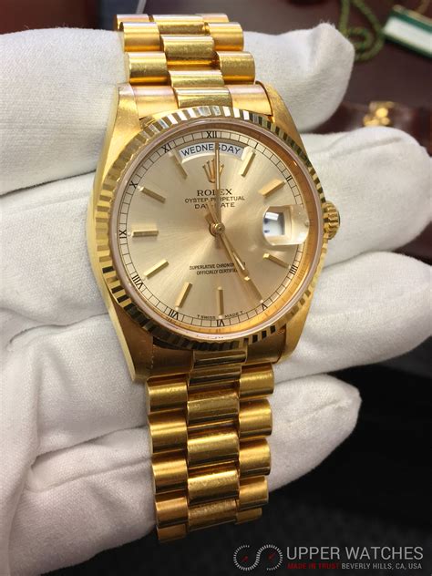 used gold rolex presidential|presidential rolex price 2021.